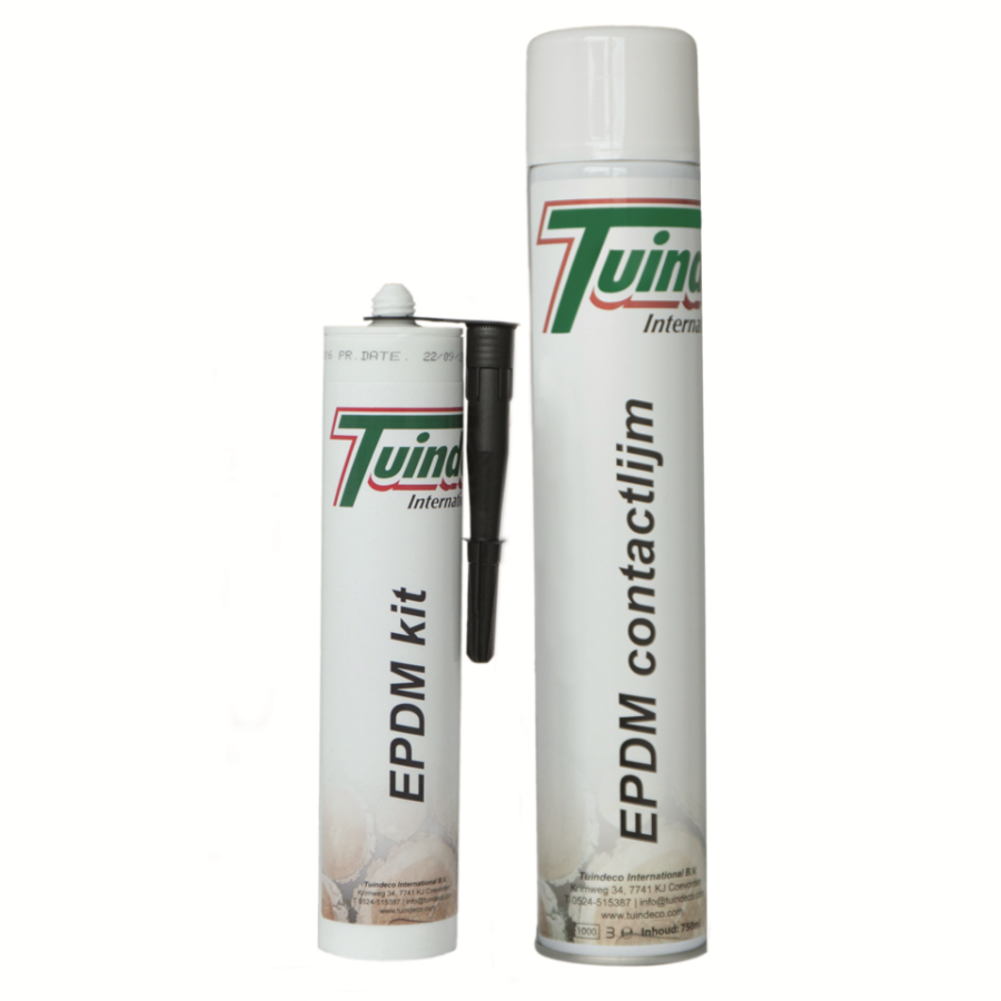 EPDM contactlijm Kit in koker 0.29ltr