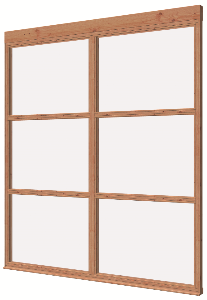 Potdeksel zwart halve wand module G Afmeting: B166.7xL230cm