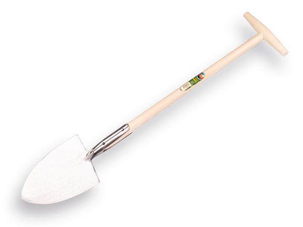 Boskoopse gesmede spade met ATLAS  steel en 25cm brede hilt