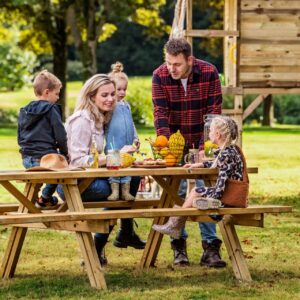 Picknicktafel Geïmpregneerd hout 300x154x74