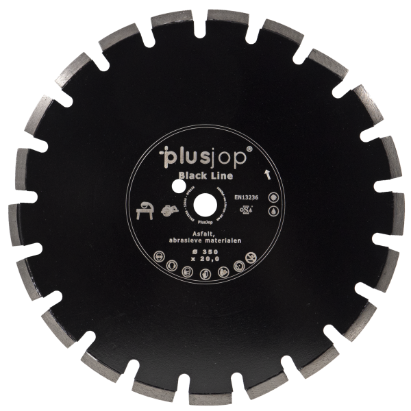 Plusjop® Diamantzaagblad Black-Line 350/25,4mm