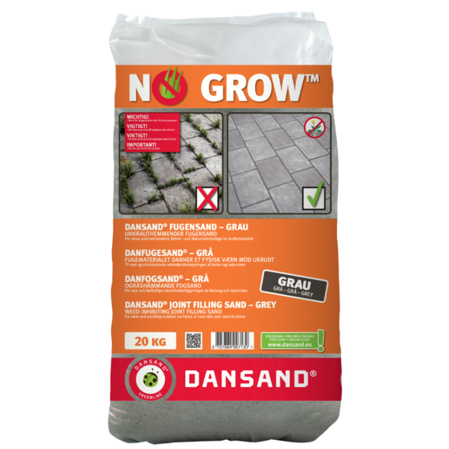Fixs Dansand "No Grow" 20 kg voegzand Grey