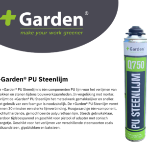 +Garden® PU Steenlijm Q750