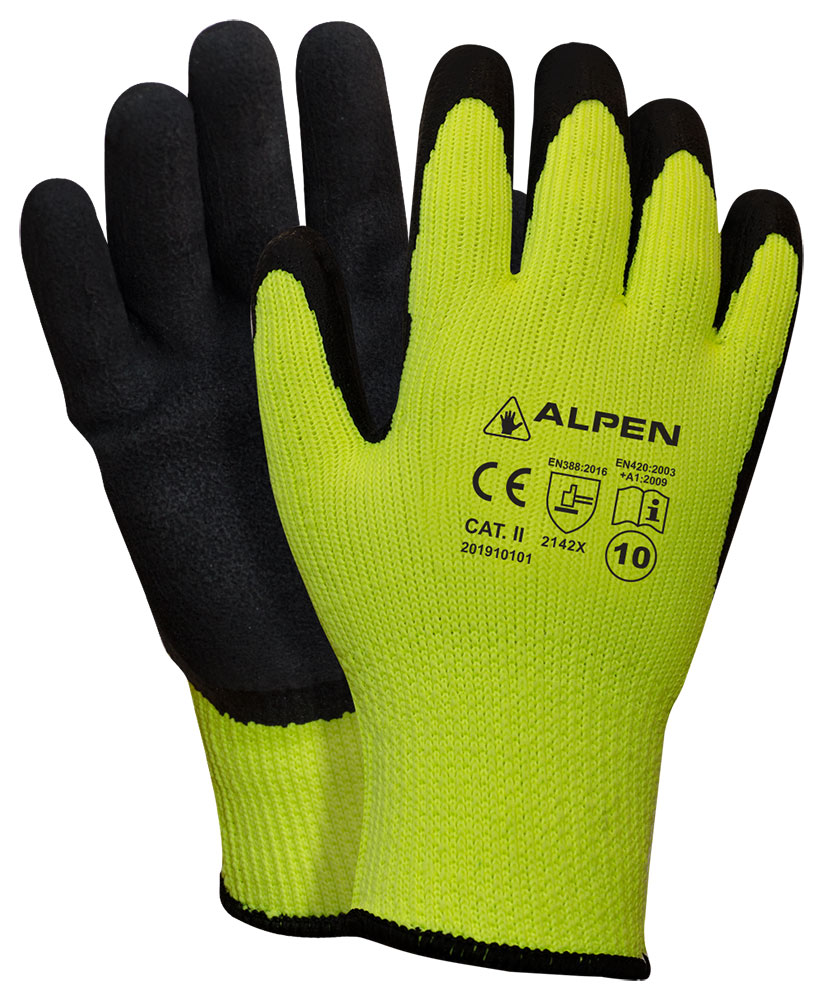 +Safety® Alpen Latex Winterhandschoen